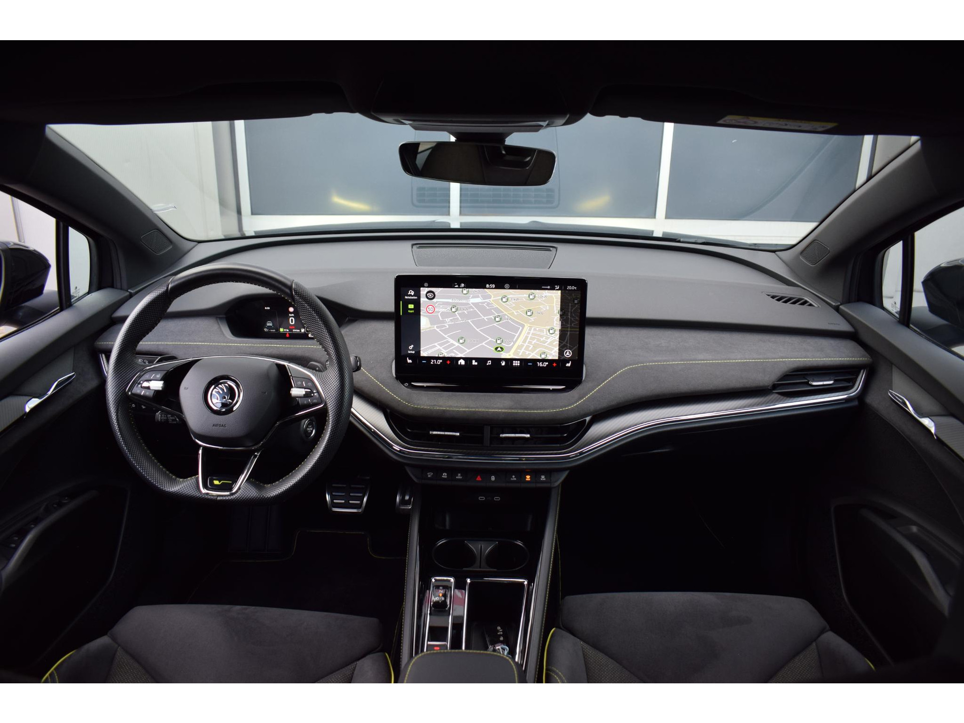 Skoda Enyaq Coupé iV 80 RS | SOH: 95,1% | Pano | Memory | Alcantara | Matrix | Stuurverwarming