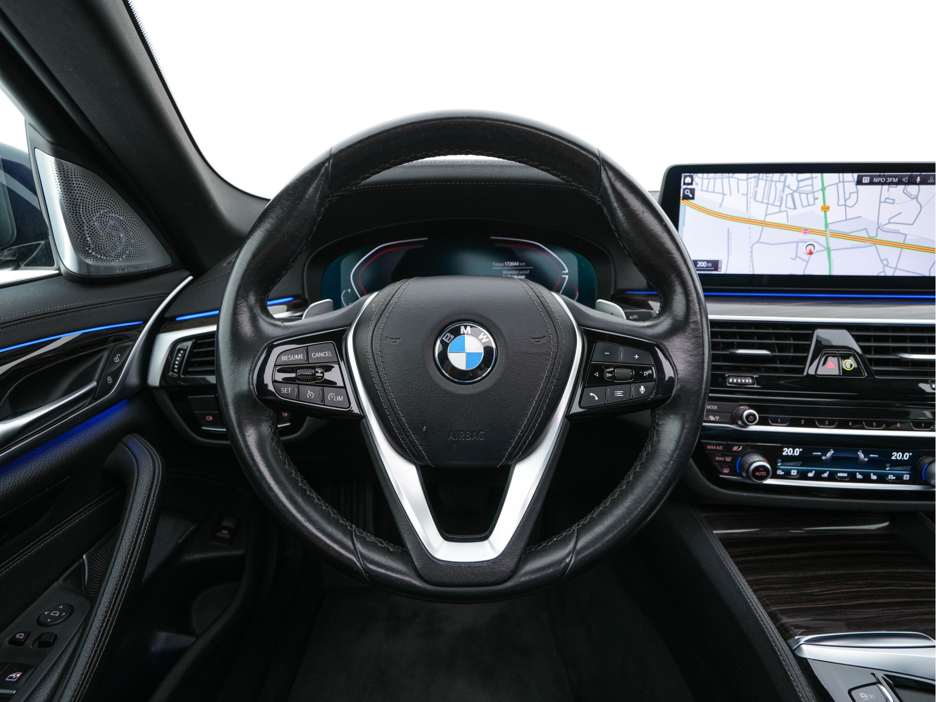 BMW 5-serie 540i xDrive High Executive Edition (INCL-BTW ) Aut.*PANO | LUXURY-LEATHER | LASER-LIGHT | BOWERS&WILKINS-AUDIO | MEMORY-PACK | HEATED/COOLED-COMFORTSEATS | DIGI-COCKPIT | NAVI-FULLMAP | SHIFT-PADDLES | CRUISE | 18''ALU*